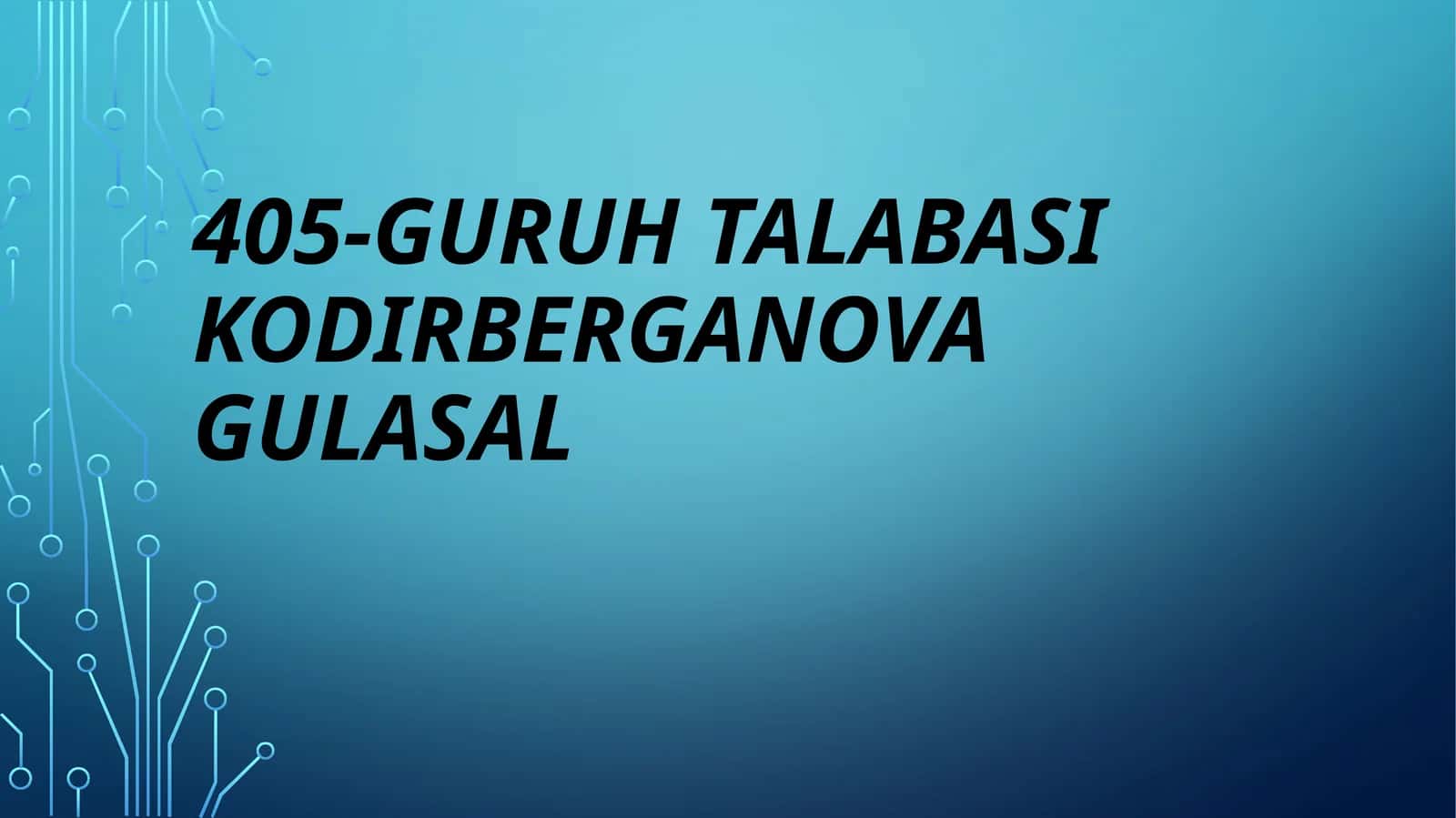 Maktabda tirik tabiat burchagini tashkil etish va unda olib boriladigan o'quv ishlari 1