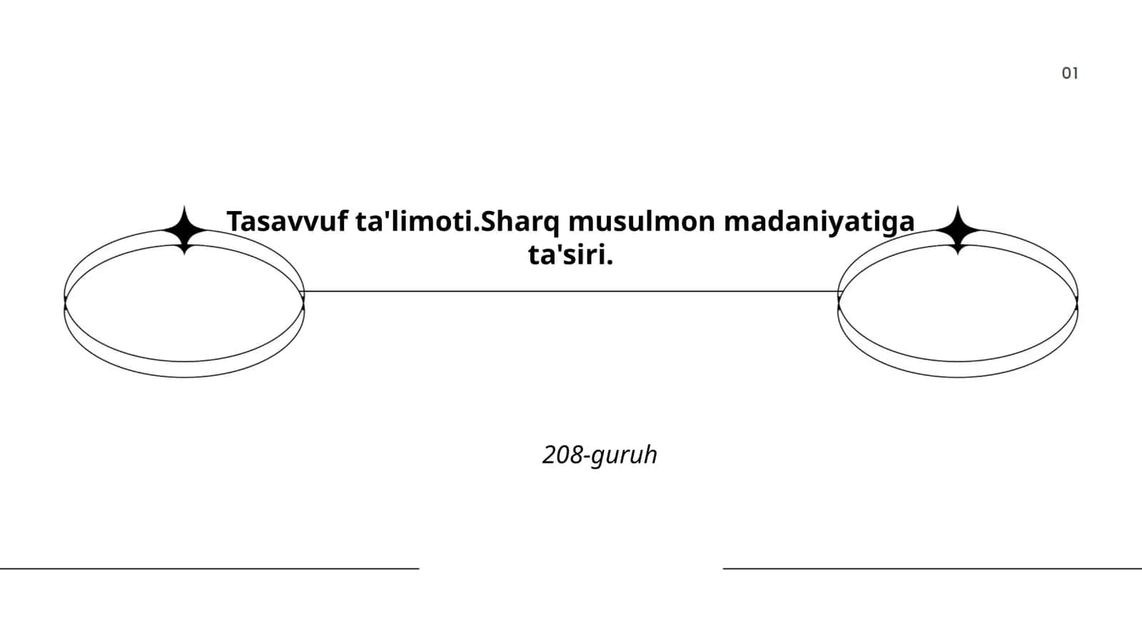 Tasavvuf ta'limoti.Sharq musulmon madaniyatiga ta'siri 1