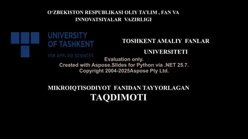 Makroiqtisodiyot tushunchasi va uning mohiyati 1