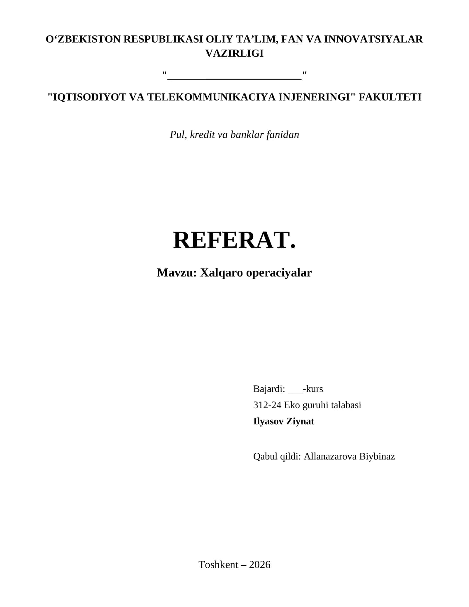 Xalqaro operaciyalar 1