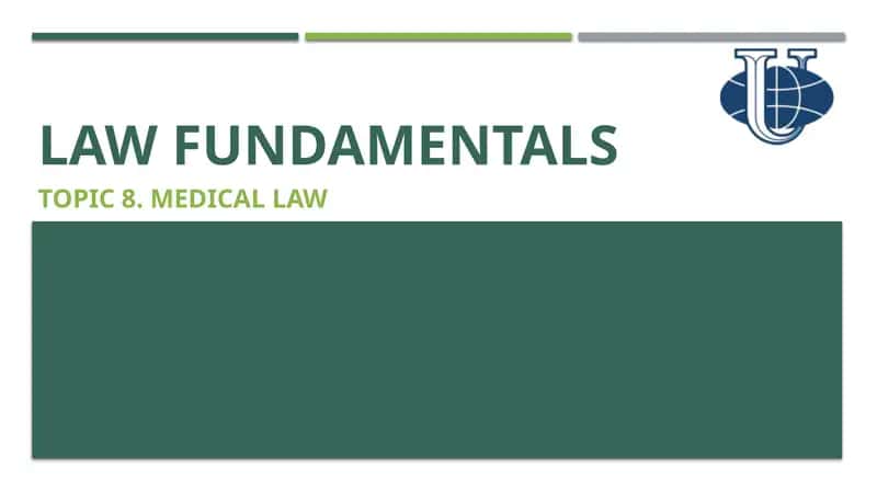MEDICALLAW 1