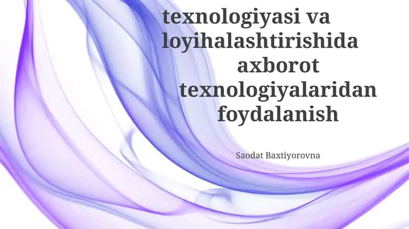 STEAM ta'lim texnologiyasi va loyihalashtirishida axborot texnologiyalaridan foydalanish 1