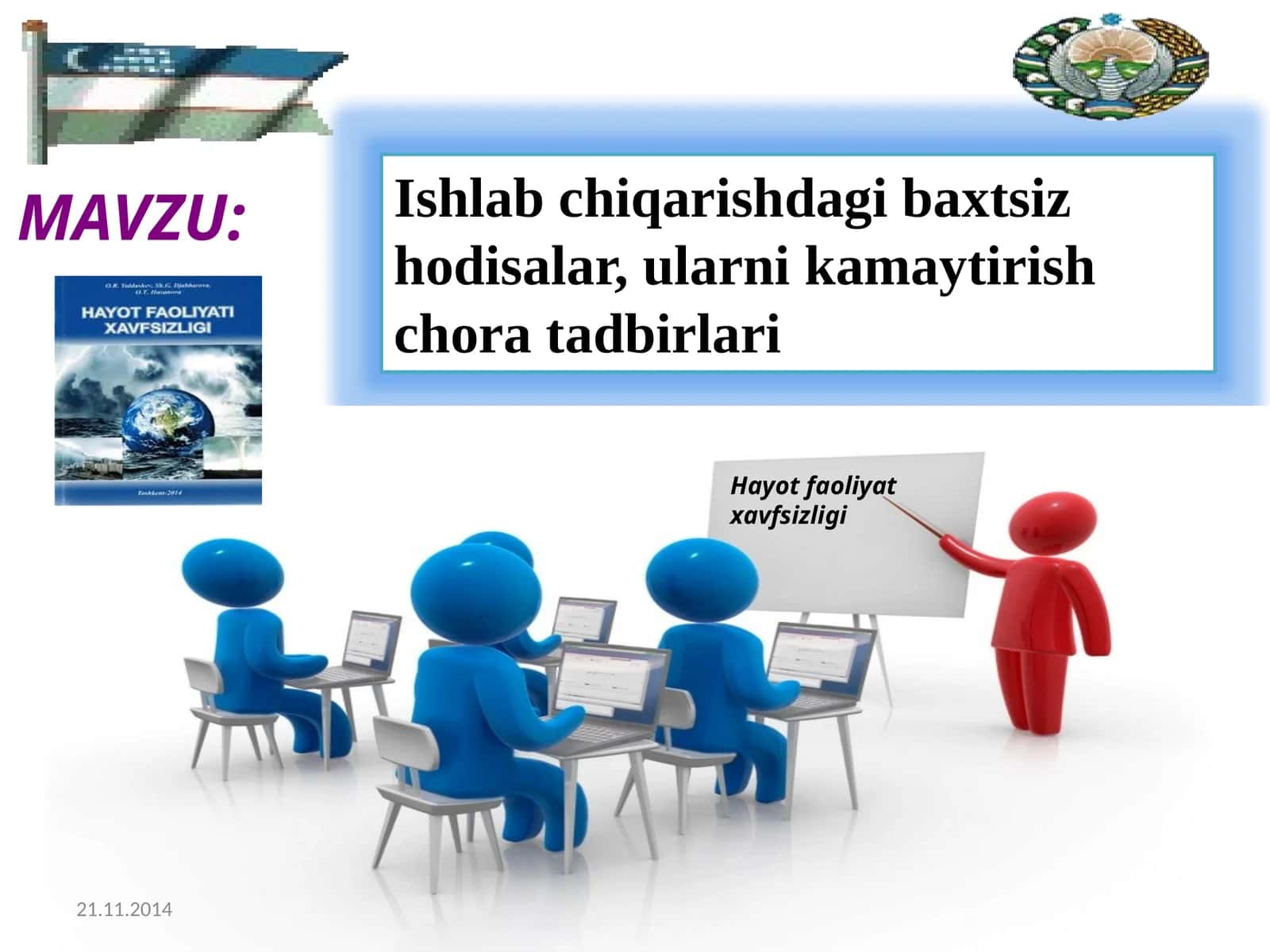 Ishlab chiqarishdagi baxtsizhodisalar, ularni kamaytirish chora tadbirlari 1