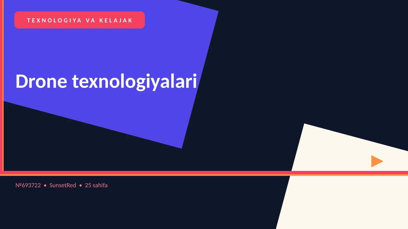 Drone texnologiyalari 1