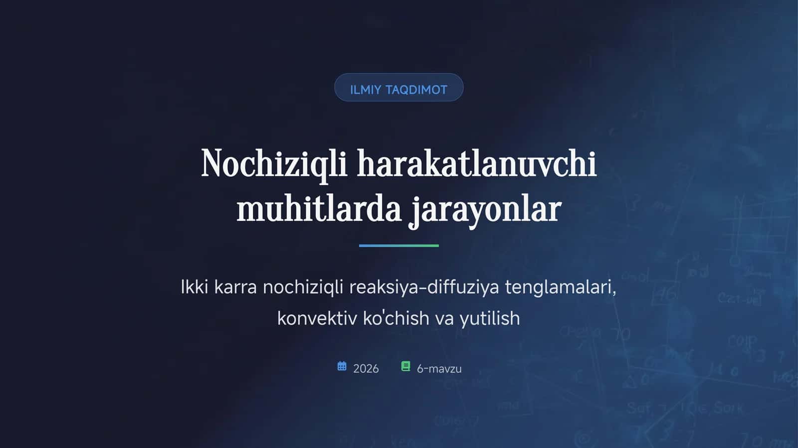 ILMIY TAQDIMOT 1