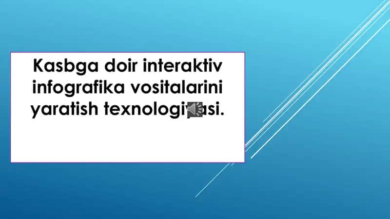 Infografika Yaratish Texnologiyasi 1