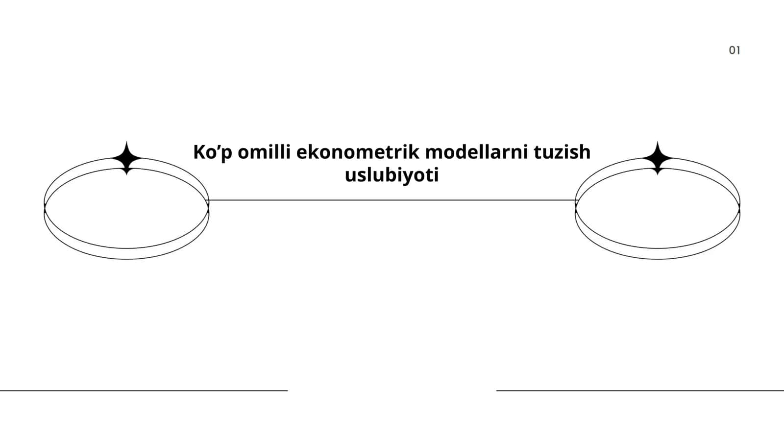 Ko’p omilli ekonometrik modellarni tuzish uslubiyoti 1