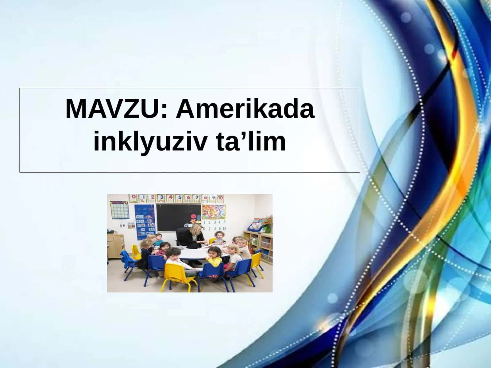 Amerikada inklyuziv ta’lim 1