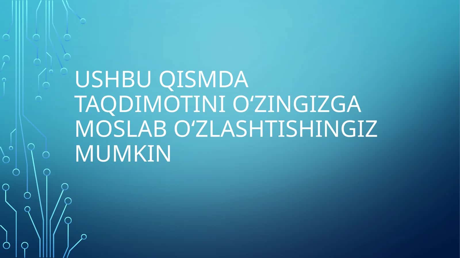 Yadro qurollar turi va qo’llanish usullari to’g’risida tushuncha. Yadro o’choqlari tavsifi 1