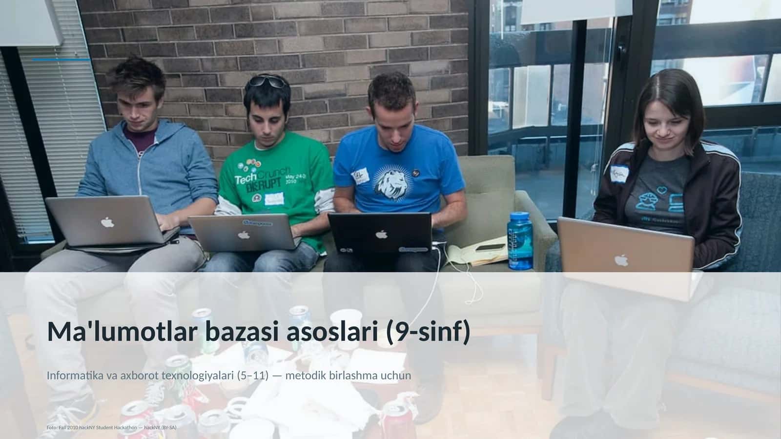 Ma'lumotlar bazasi asoslari (9-sinf) 1