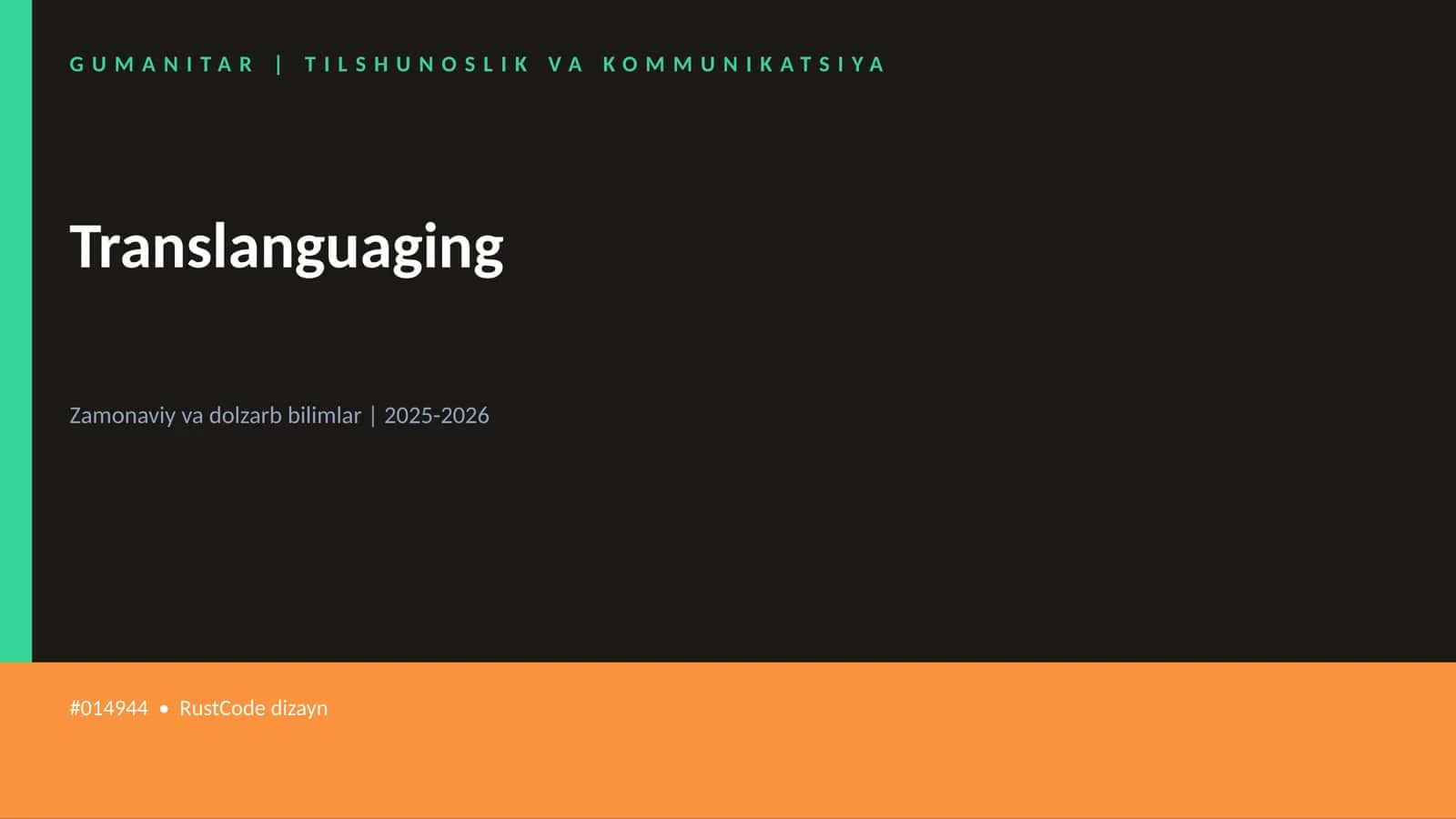 Translanguaging 1