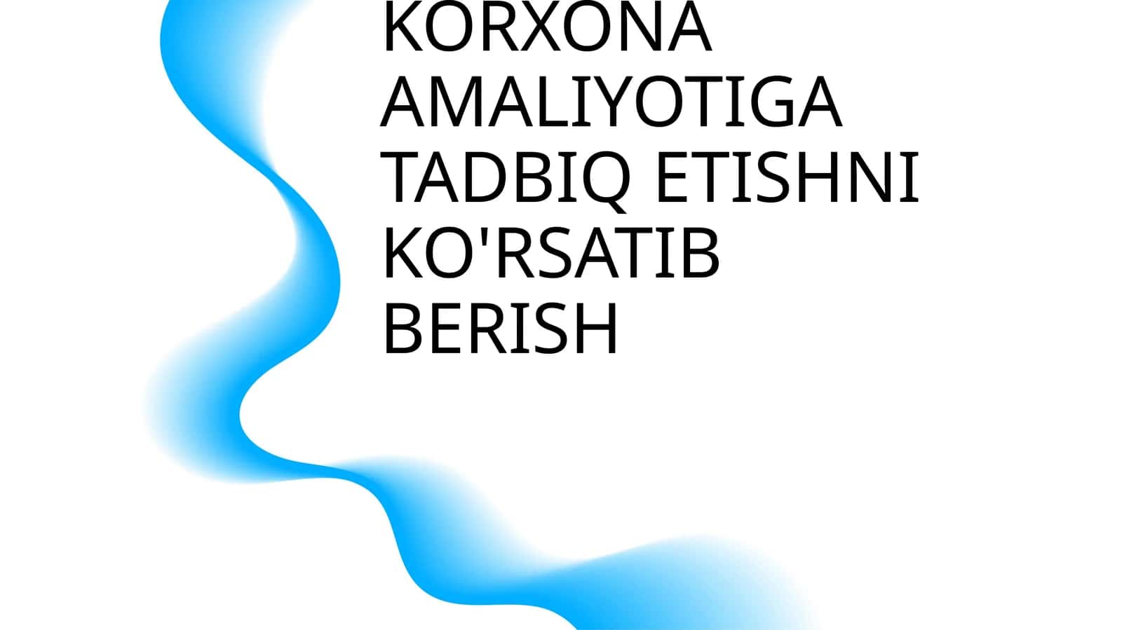 MAHSULOTNI SOTISH HAJMINI OSHIRISH IMKONIYATLARINI ANIQLASH HAMDA KORXONA AMALIYOTIGA TADBIQ ETISHNI KO'RSATIB BERISH 1