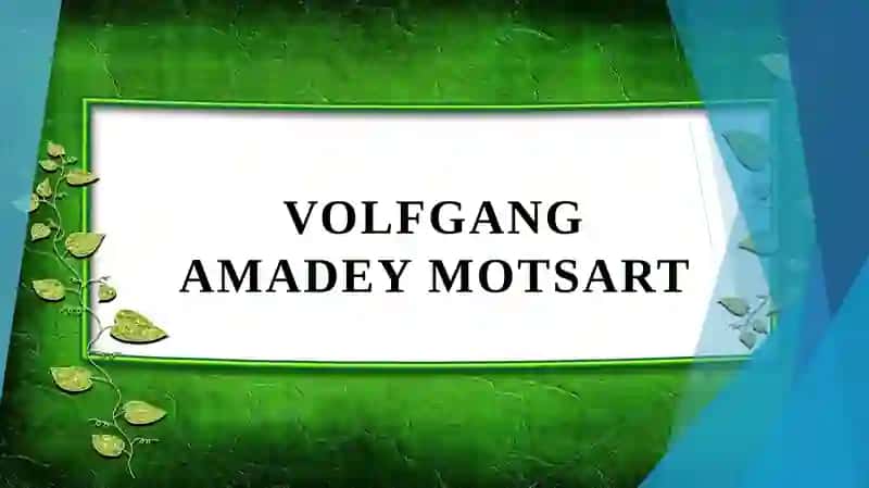 VOLFGANG AMADEY MOTSART 1