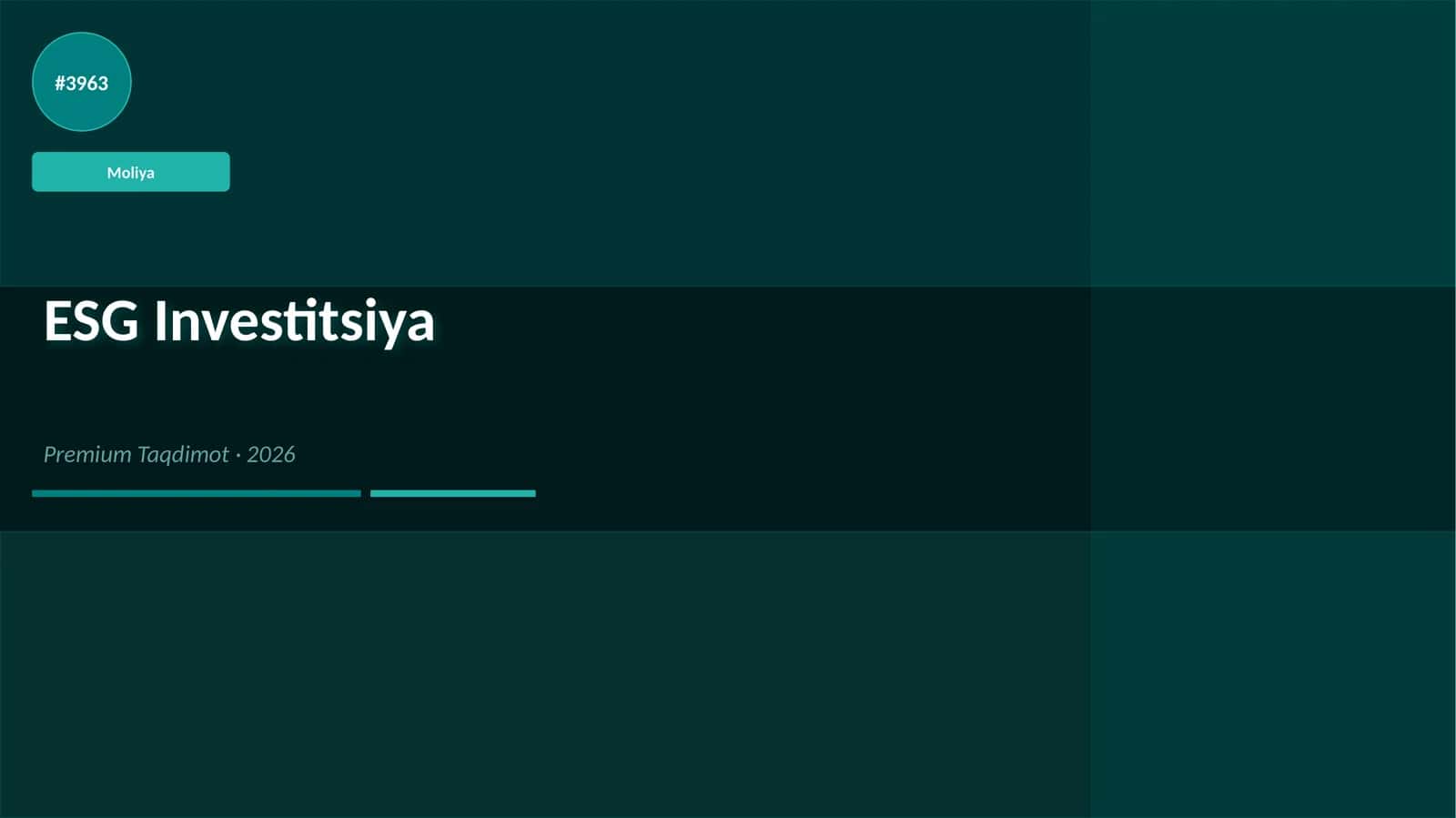 ESG Investitsiya 1