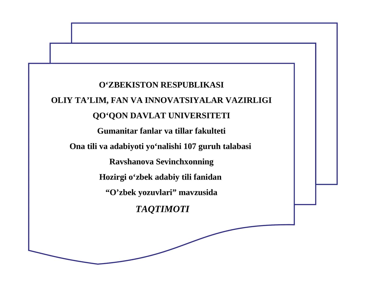 O'zbek yozuvlari 1