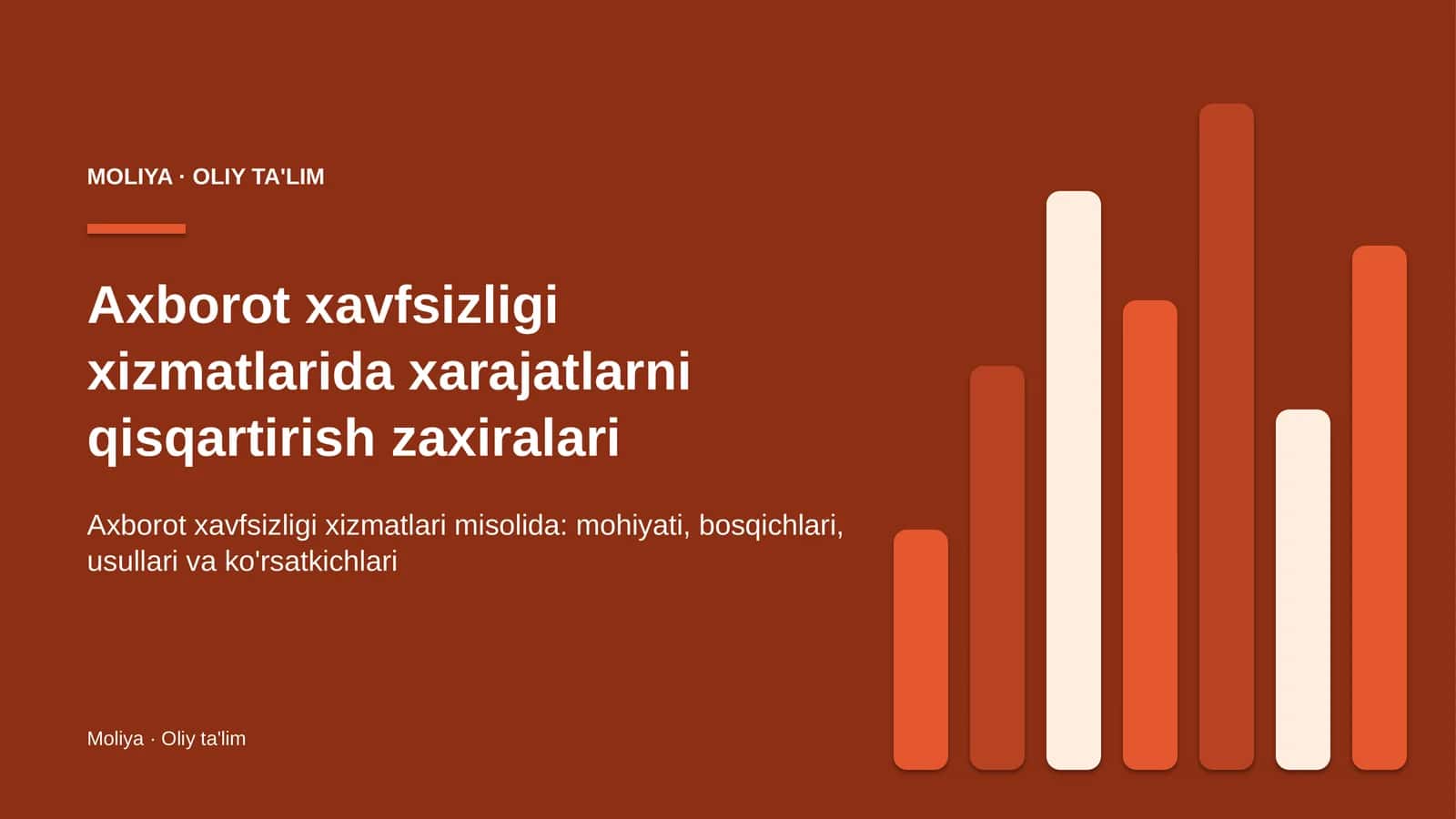Xarajatlarni qisqartirish zaxiralari: mohiyati 1