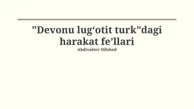 O'tishli fe'llar: ta'rif va xususiyatlari 1