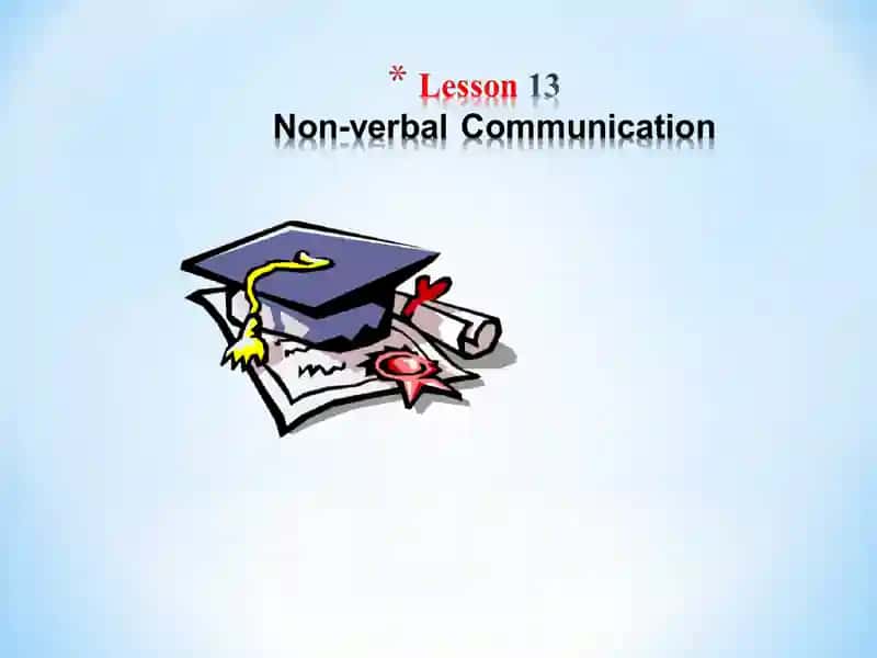 Non-verbal Communication