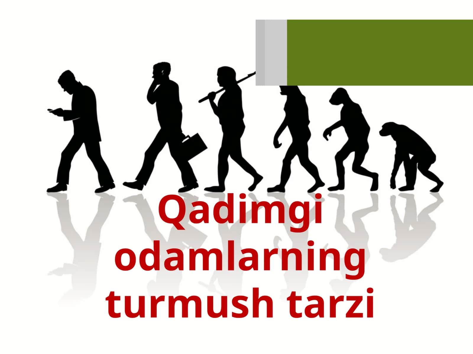 Qadimgio damlarning turmushtarzi 1