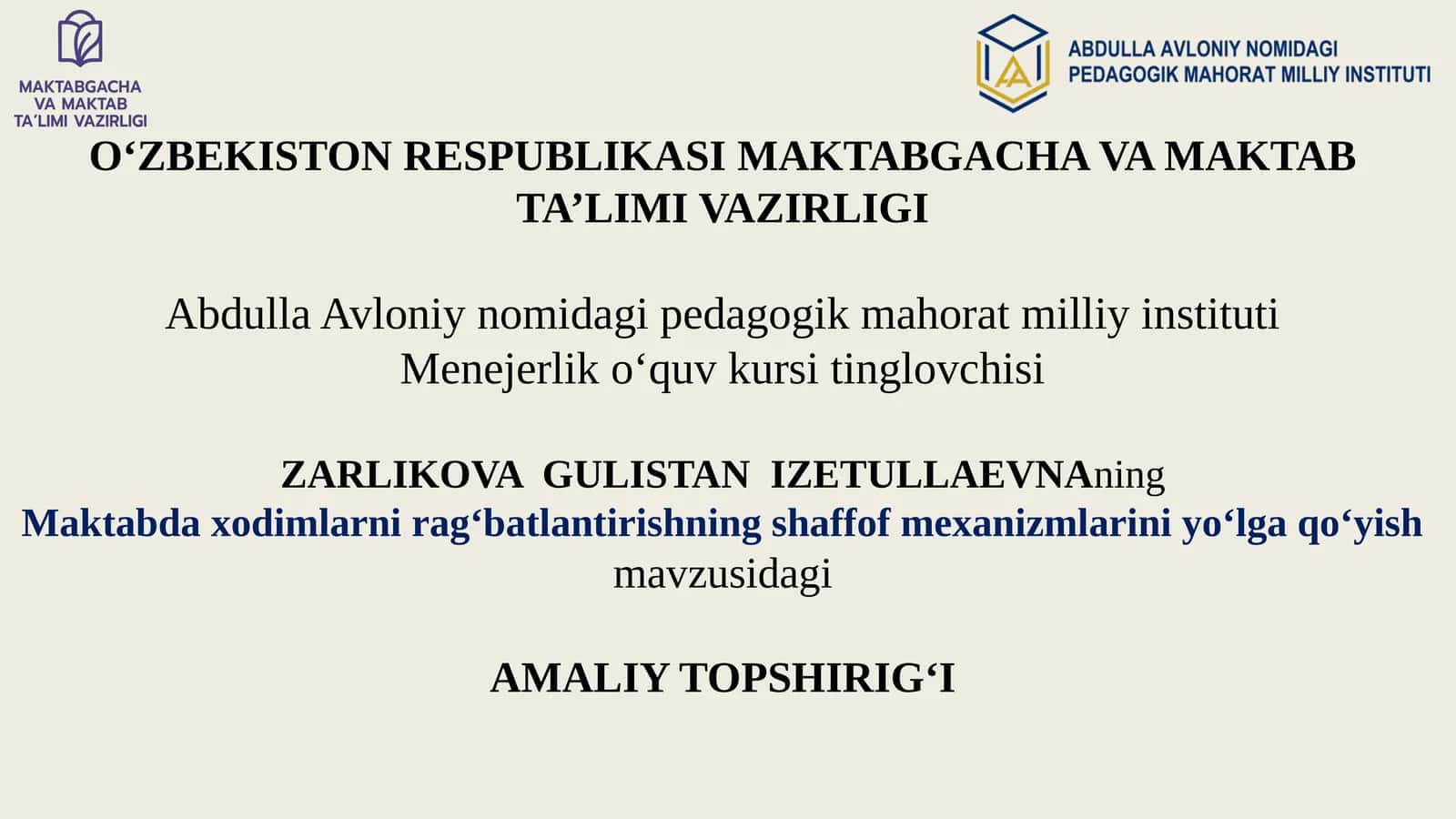 Maktabda xodimlarni rag‘batlantirishning shaffof mexanizmlarini yo‘lga qo‘yish 1
