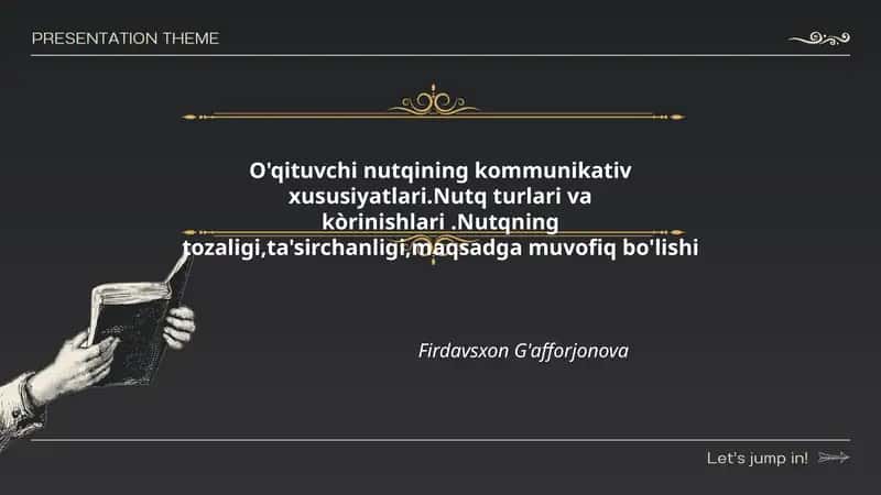 O'qituvchi Nutqining Kommunikativ Xususiyatlari 1