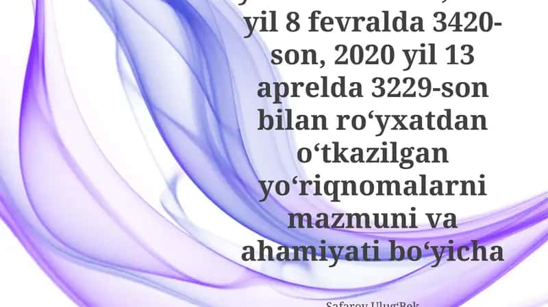 Axloqiy jihatlar 1
