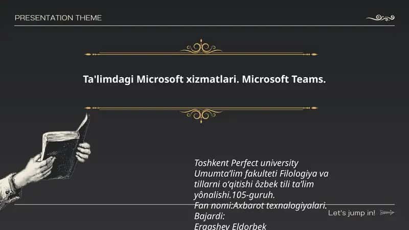 Axbarot texnalogiyalari 1