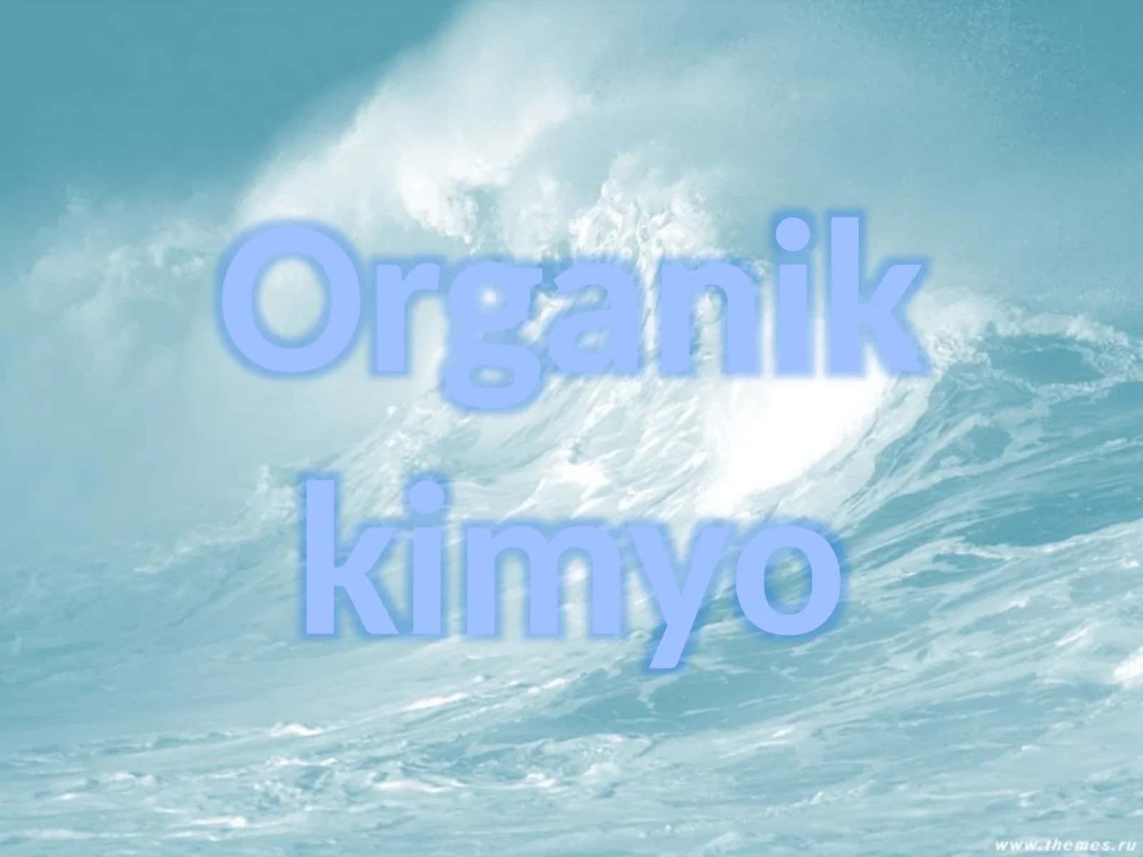Organikkimyo 1