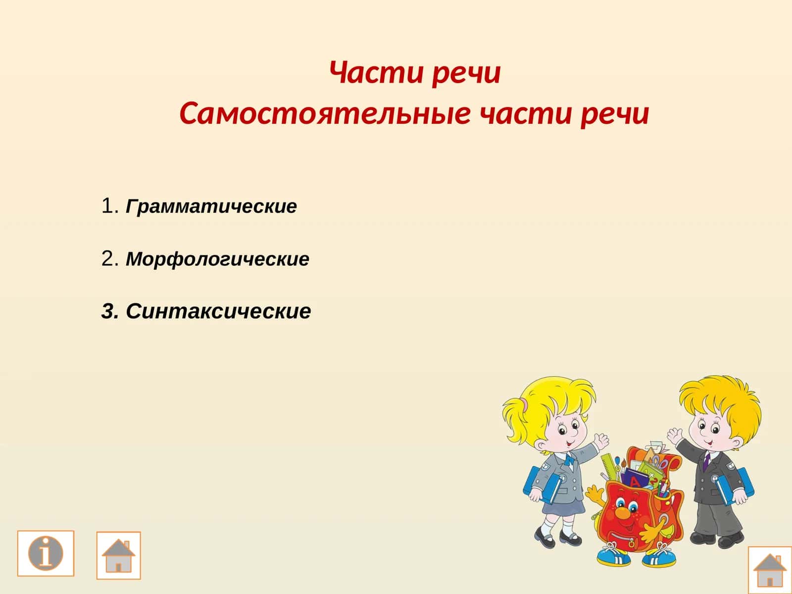 Части речи 1