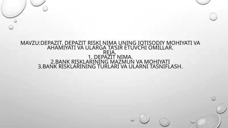 Depazit 1