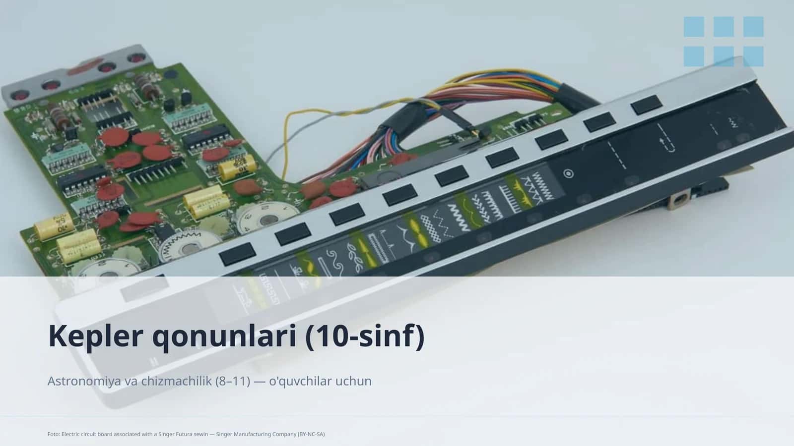 Kepler qonunlari (10-sinf) 1