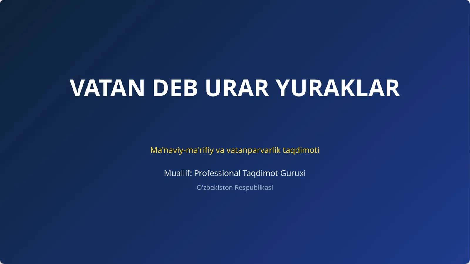 VATAN DEB URAR YURAKLAR 1