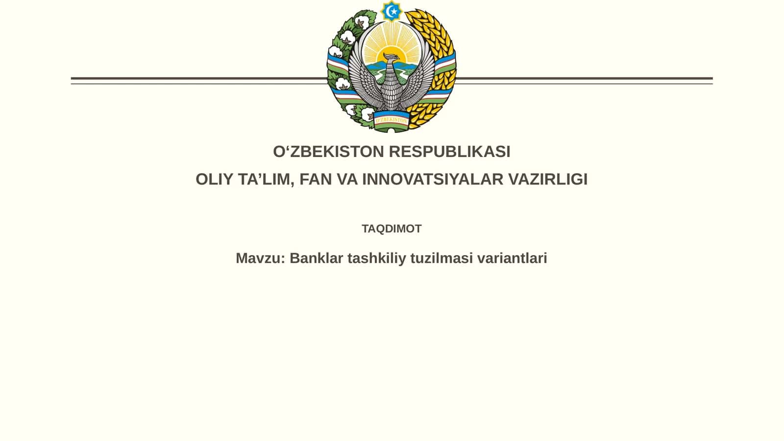 Banklartashkiliytuzilmasivariantlari 1