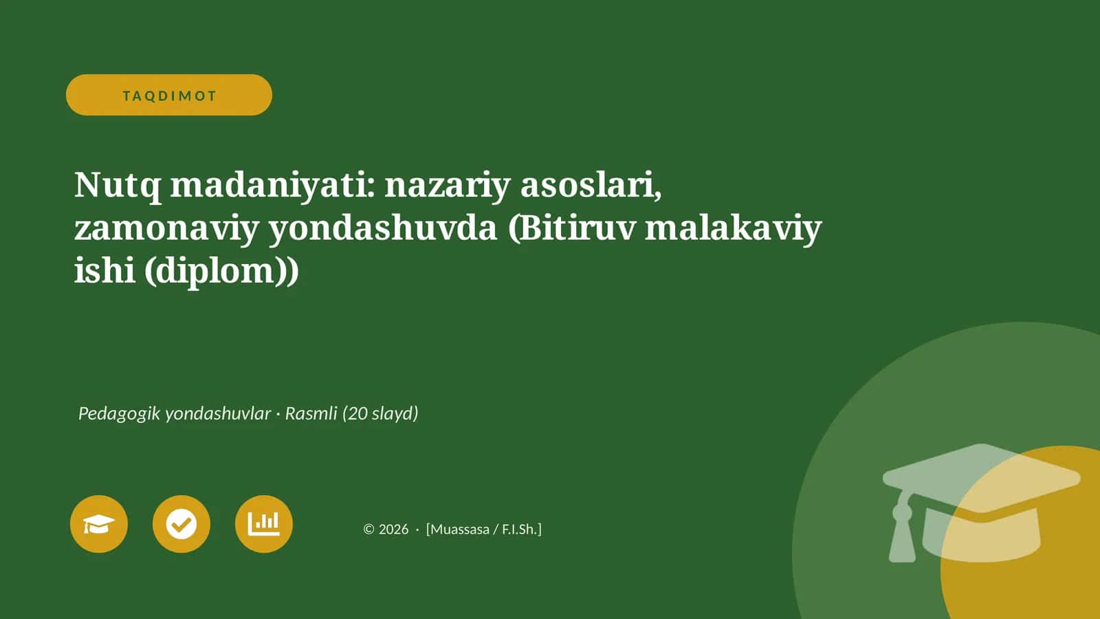 Nutq madaniyati: nazariy asoslari, zamonaviy yondashuvda 1