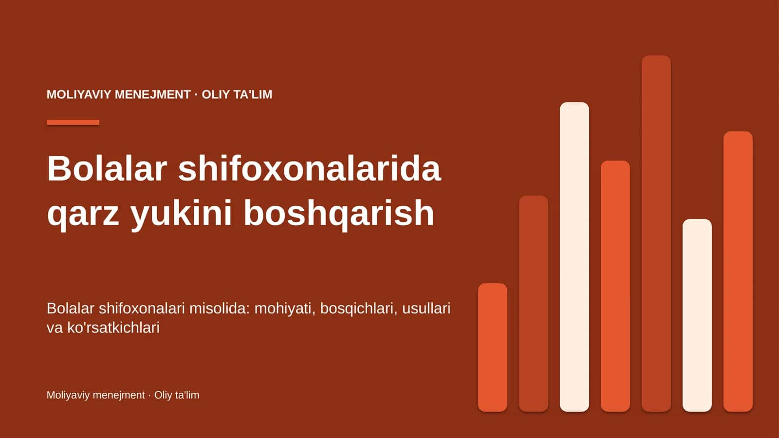 bolalar shifoxonalarida qarz yukini boshqarish 6261 1