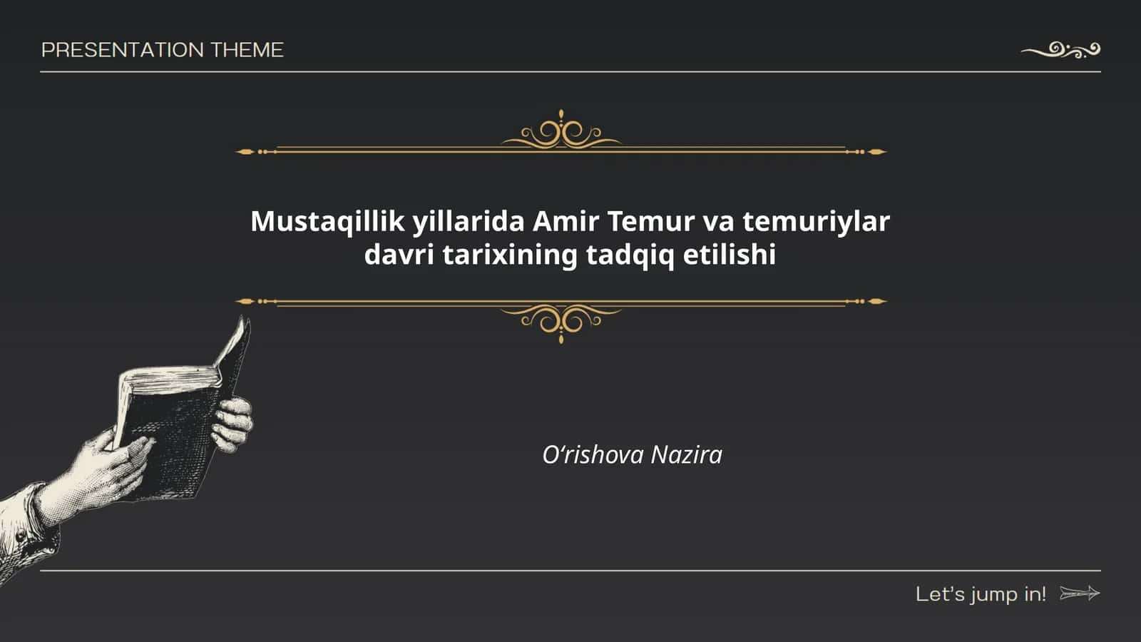 Amir Temur va temuriylar davri tarixining tadqiq etilishi 1