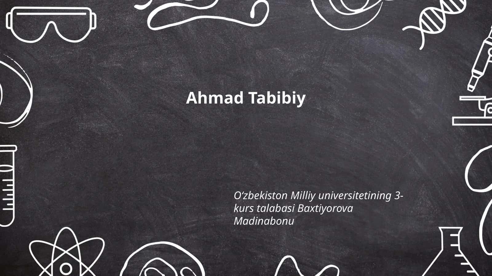 Ahmad Tabibiy 1