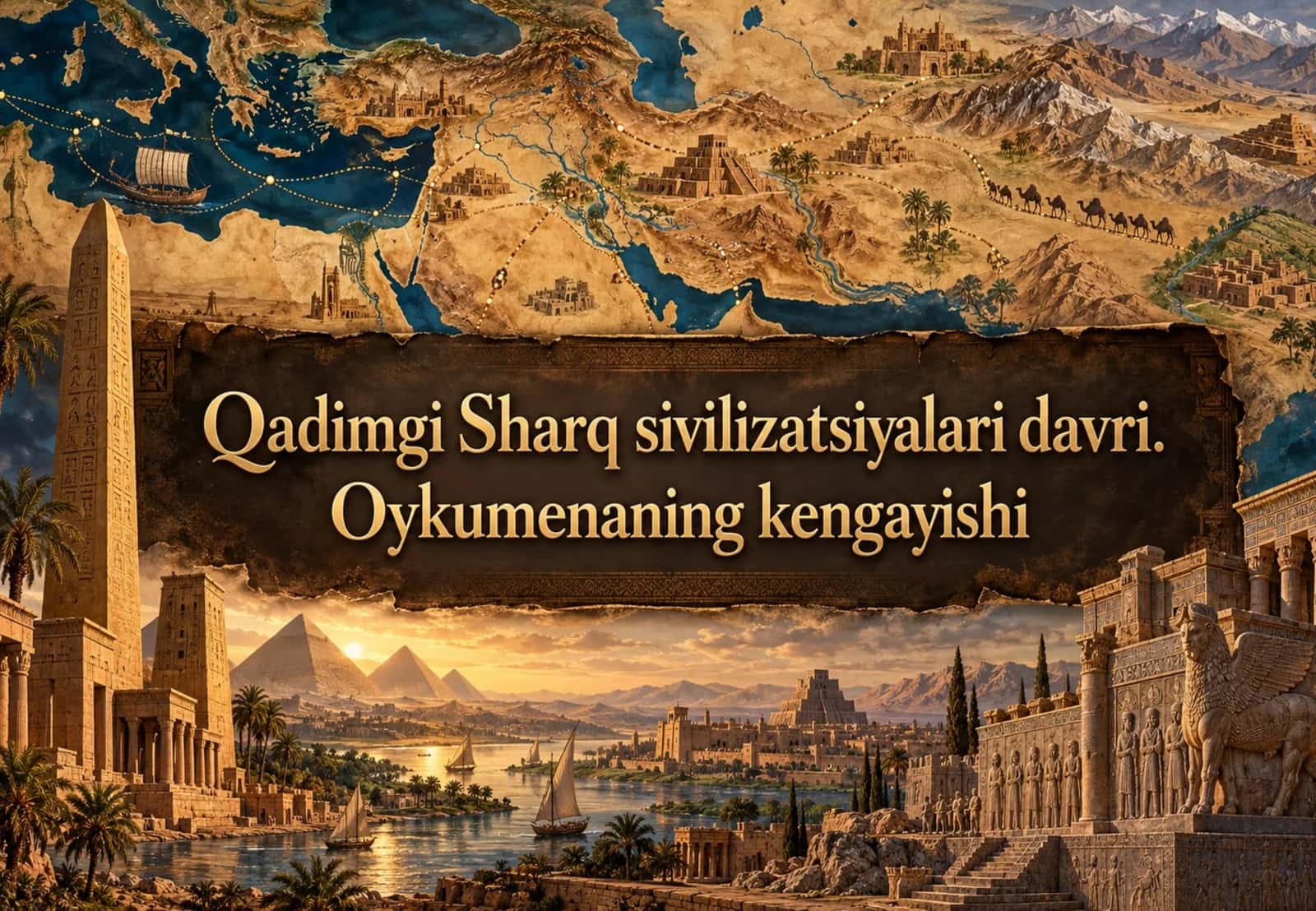 Qadimgi Sharq sivilizatsiyalari davri. Oykumenaning kengayish. 1