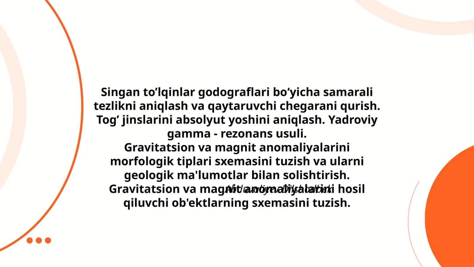 Singan to’lqinlar godograflari 1