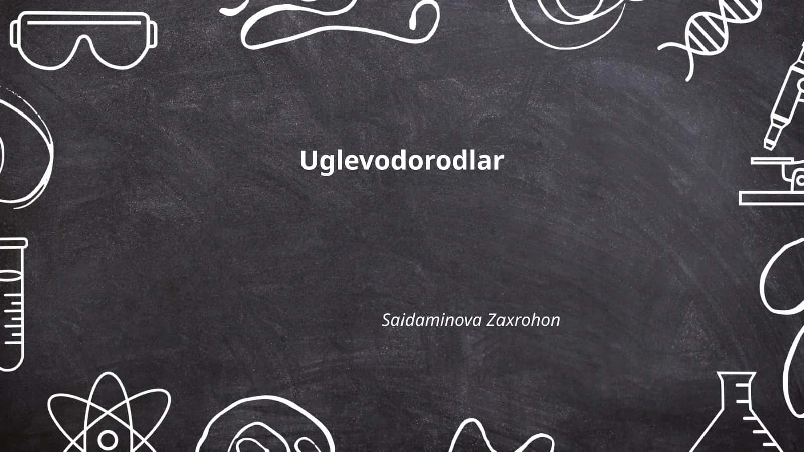 Uglevodorodlar 1
