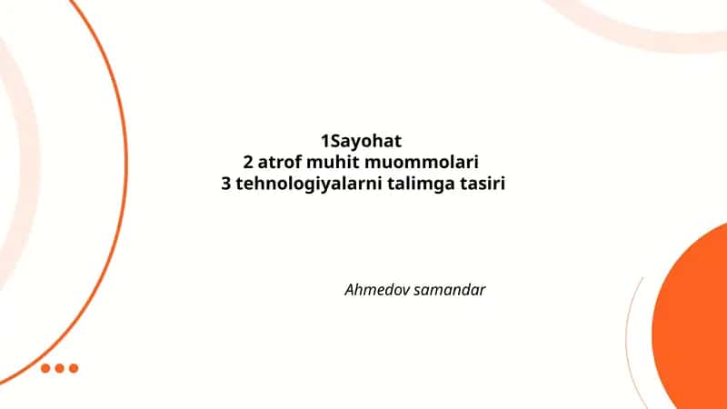 Sayohat 1