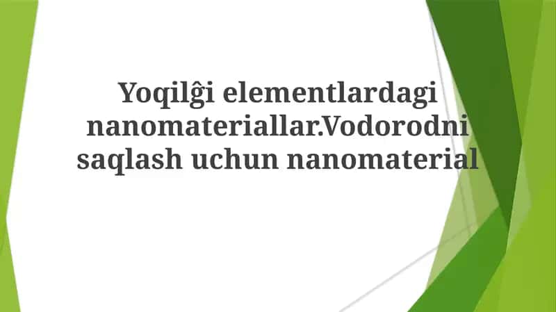 Nanoporoz materiallar 1