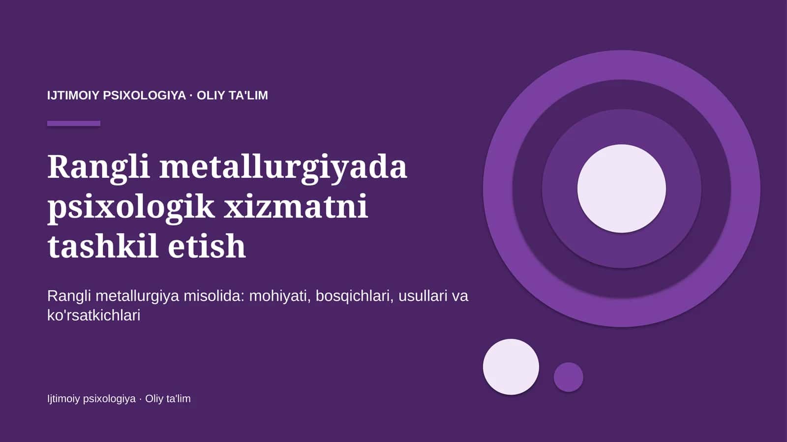 rangli metallurgiyada psixologik xizmatni tashkil etish 6101 1