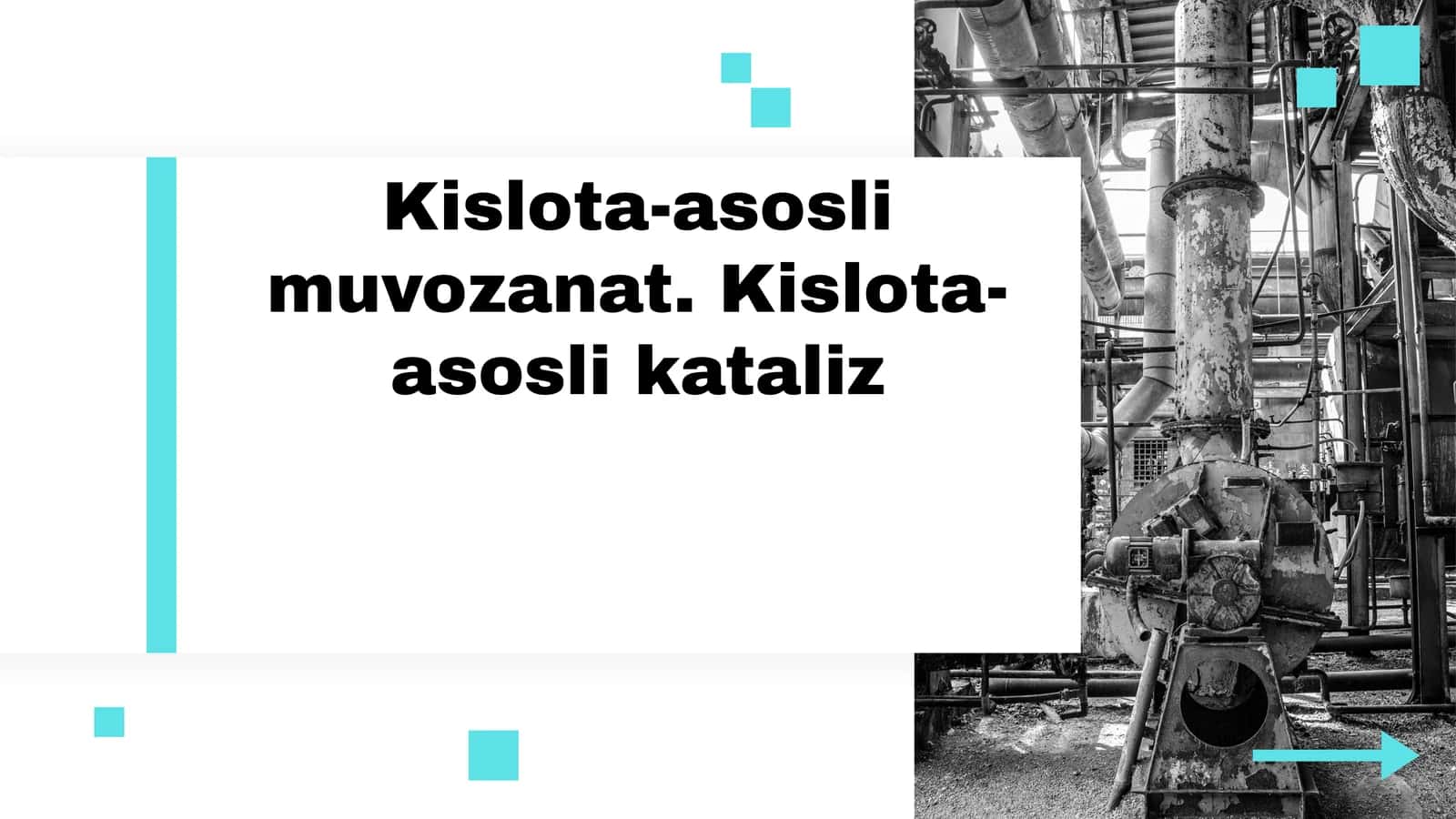 Kislota-asoslimuvozanat 1