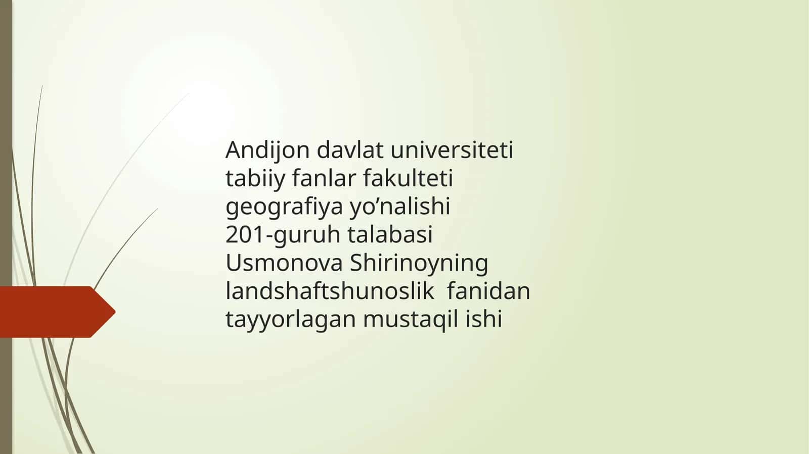 Antropogen landshaftlar haqida umumiy tushuncha 1