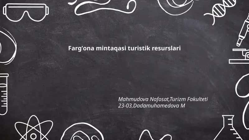 Fargʻona mintaqasi turistik resurslari 1