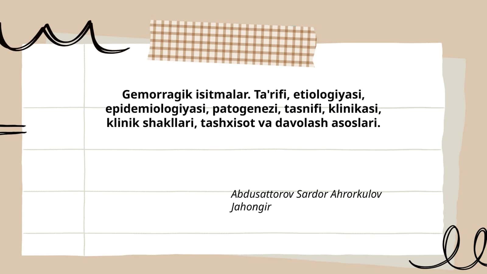 Gemorragik isitmalar 1