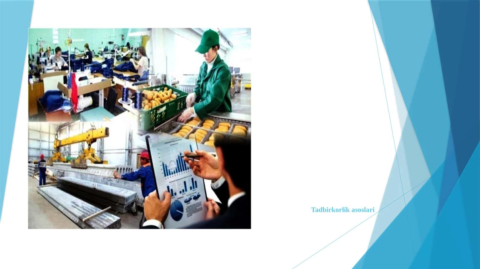 O‘zbekistonda tadbirkorliknıng huquqiy va shartnomaviy asoslariReja 1
