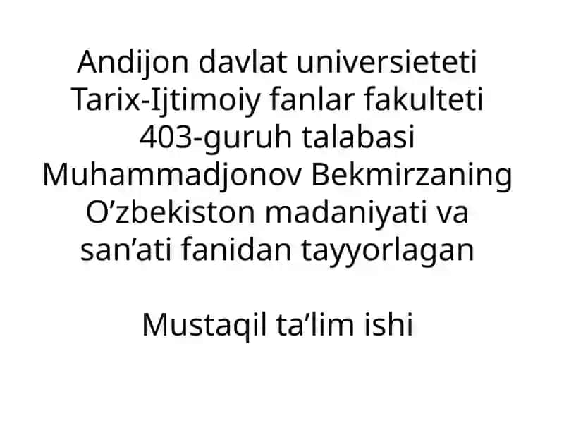 Temuriylar Tarixi Davlat Muzeyi