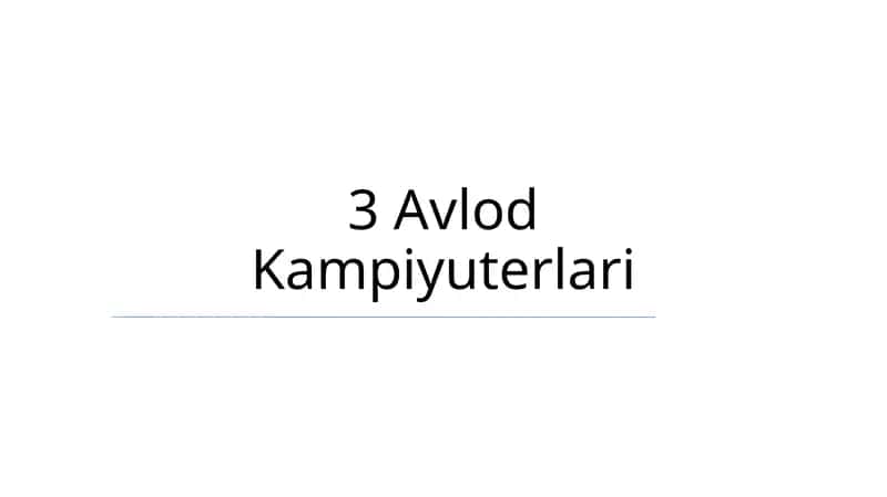 3 Avlod Kampiyuterlari 1